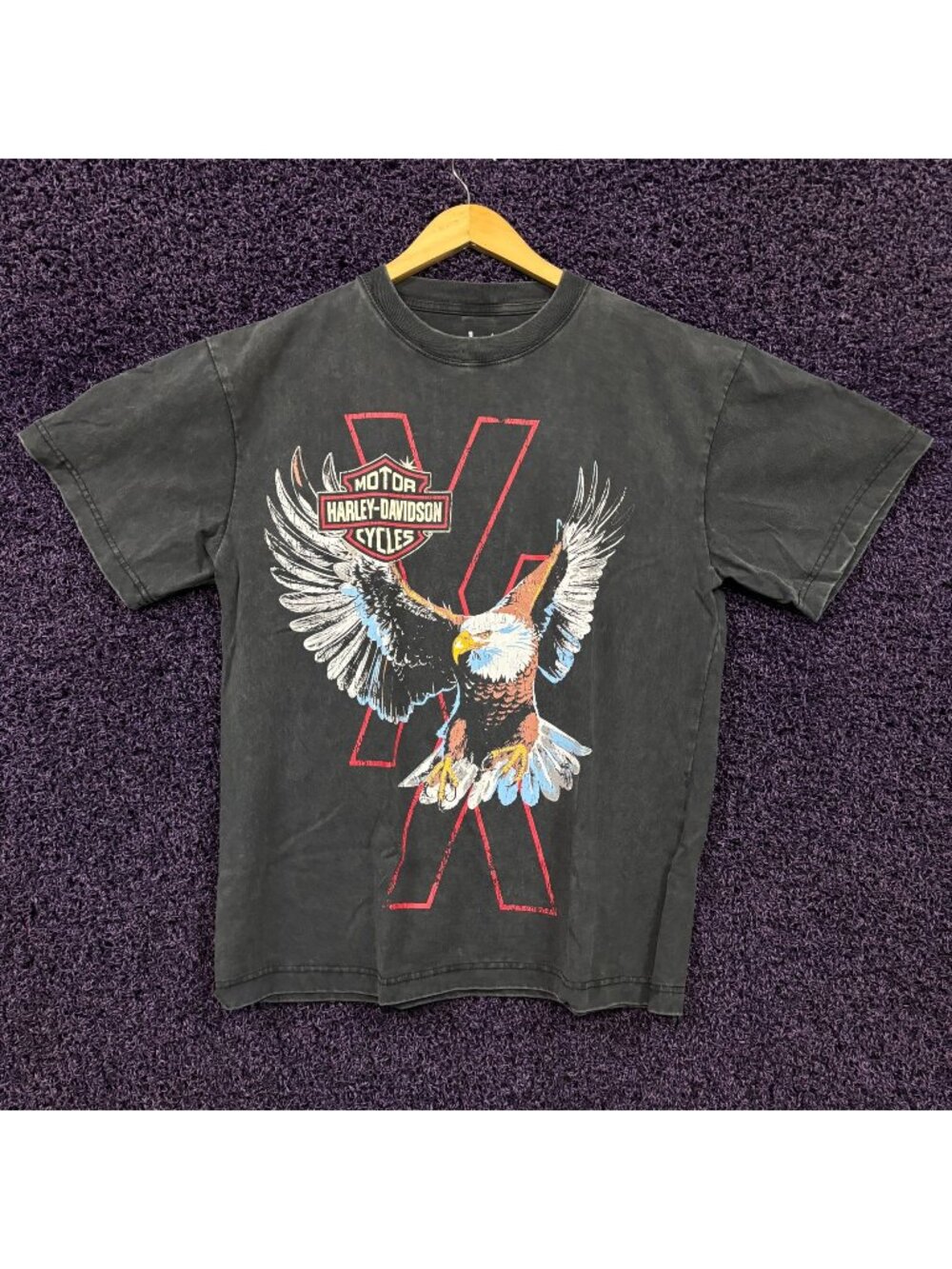 Harley-Davidson Motorcycle x Machine Gun Kelly Lost Americana T-Shirt Size Mediu